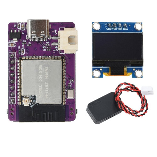 ESP ESP32 S3 N16R8 Development Board Xiaozhi AI Voice Dialogue Robot Module with 0.96 Inch OLED Screen Type-C Interface 2