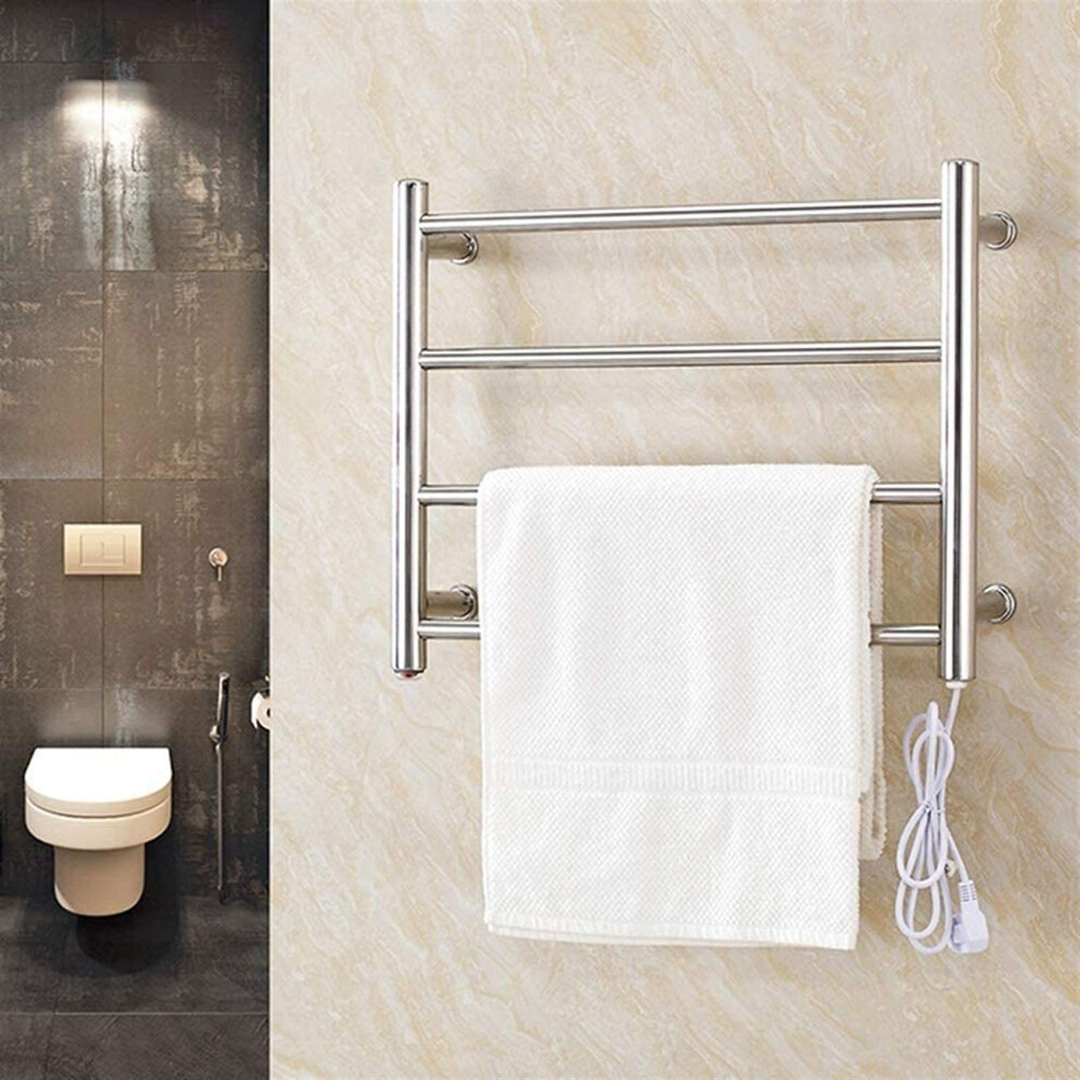 Heated Towel Rail Wall Mounted Electric Towel Warmer Rack, 4Th Generation 2020, Fast Heating 9330225292647