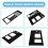 Mainboard Bracket ATX Form Factor Open Studio Chassis Frames Holder Ir PC Case Frame Enhanced Heat Dissipation Stable 7