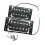 Double Coil Neck Bridge Pickup mit Montagerahmen für 1