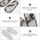 Soft Slippers Disposable Cloth White 2 Pairs 6