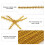 Golden Polyester Curtain Accessory Decorative Trim for Curtains 4
