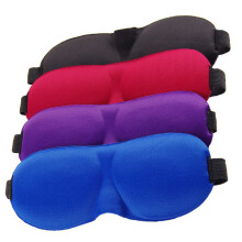 4Pcs Black Sleep Eye Masks Breathable Soft Blindfolds for Home Use