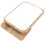 Wooden Swivel Mirror Beige Desktop Tabletop Stand 1
