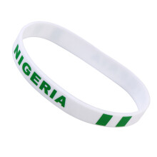 6Pcs Premium Silicone Country Flag Wristbands Comfortable for Games
