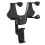 1Pc Black Plastic Car Rearview Mirror Phone Holder for 1