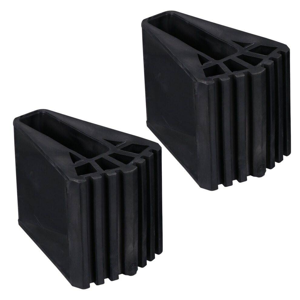 Ladder Foot Pads Rubber Non Skid 2Pcs 3.62X2.63x2.44in 3742672015896