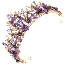 1Pc Bridal Headband Crystal Glass Zinc Alloy Wedding Crown