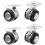 2pcs Skull Wall Mount Bottle Openers for Halloween Party 1