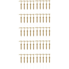 50 Stücke Kaffee Milch Teespender Siruppumpe Gold Flüssigkeits Spender für Torani Sirup 8Ml Saft Flasche Spender Pumpe
