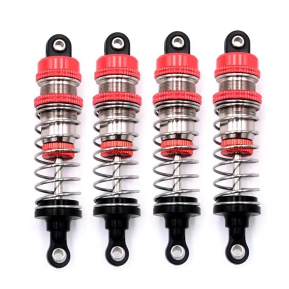 Rc Car Shock Absorbers For Wltoys 144001 124017 L67a 4Pcs Metal Oil Dampers Upgrade Suspension Parts Durable Smooth Control 9771547820291