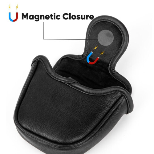 Housse de Putter Maillet en PU Imperméable avec Doublure Peluche et Design Élégant 2