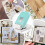 Postage Stamp Punch Lever Action  Punch for Paper, Create Vintage Stamps for Scrapbooking DIY Rectangular 3