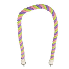 Colorful Bird Rope Perch 80cm/31.5in Cotton Swing