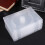 Masteelf 12 Pcs Clear Record Cd Case Dvd Organizer 13.5x19cm White 3