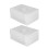 Masteelf 12 Pcs Clear Record Cd Case Dvd Organizer 13.5x19cm White 7