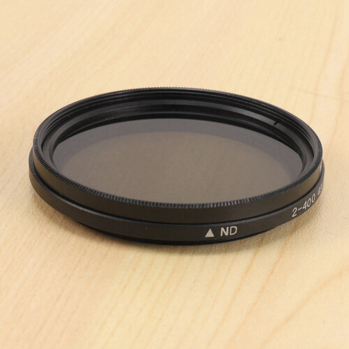 2X ND2-400 Neutral Density Fader Variable ND Filter Adjustable 49mm Filter for  for  for  Camera Lens 1