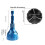 Deburring External Chamfer Tool with Carbide Blades,Hex Shank Deburring Tool,Bolt Thread Repair with Quick Release Shank 5