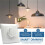 Rotary Dimmer  for 5-300W Dimmable LED, CFL and Incandescent Light Bulbs Flush Mounted Light 5