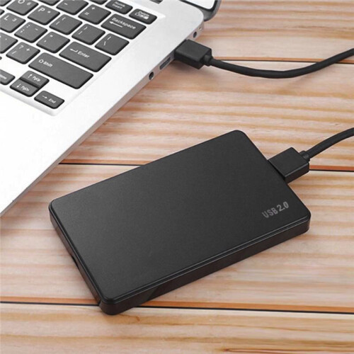 USB 2.0 Plastic Hard Disk HD Enclosure Super Speed for Windows Enclosure 2.5 Inch  SSD HDD Mobile Case