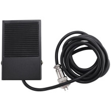 2X Hand Metal Foot Pedal 1.8 Meters Cable 2 Pins Connector Spot Welding Tig Torch
