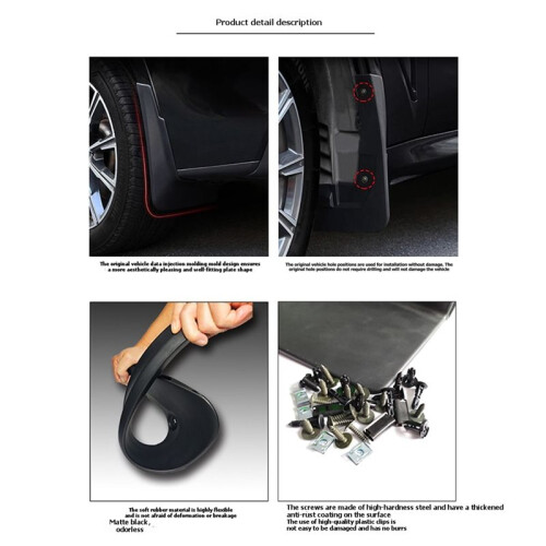 Para-Lamas com Parafusos para  K8 Sedan 2021-2025 2