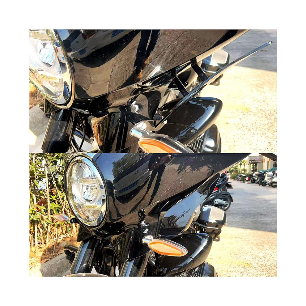 Adjustable Leg Windshield Spoiler Deflector Cnc Aluminum Bracket For R18b / R18 Tc R18 Transcontinental 2021-2026 6033072587067