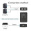 USB3.0 Printer Sharing Device 2 in 1 Out Printer Sharing Device 2-Port Manual KVM Switching Splitter with Remote Control 2