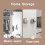 Wall Mounted Folding Hook Aluminum Coat Rack Silver Foldable SpaceSaving Hanger for Bathroom Kitchen 5