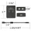 USB3.0 Printer Sharing Device 2 in 1 Out Printer Sharing Device 2-Port Manual KVM Switching Splitter with Remote Control 7