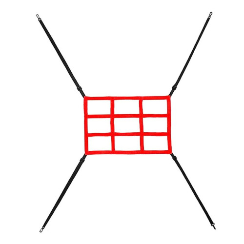 2X Strike Zone Target for Baseball Net Softball Adjustable Pitching Target for 7X7 Net Sold Only Central Target Zone 1