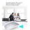 Rechargeable Wireless Mouse -Compatible 2.4GHz Dual Modes Computer Mice with  Receiver for PC Laptop 4