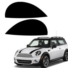 4x Car Headlights Eyebrows Eyelids Cover Eyelash Light Lamp Stickers for Cooper F54 F55 F56 F57 R55 R56