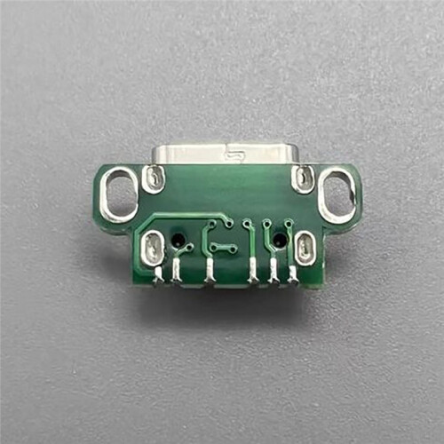 Charging Port with Cover Shell for Gameboy Advance SP Charging Socket to USB-C USB Type-C Port Interface Fluorescence 1