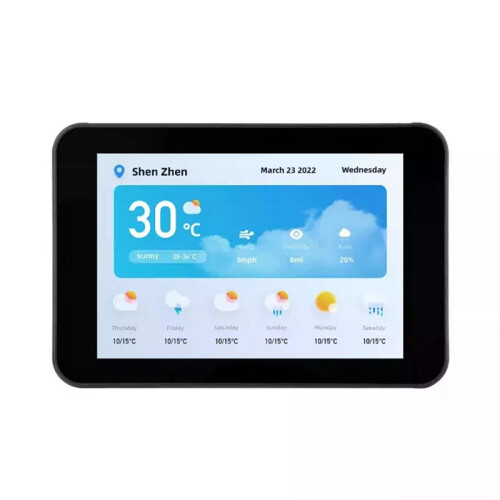 Placa de Desenvolvimento ESP32-P4 com Tela Sensível Ao Toque de 3,5 Polegadas, Câmera OV5647 de 5 MP, Wi-Fi 6 + BLE e 5 Assistentes Virtuais XiaoZhi 1