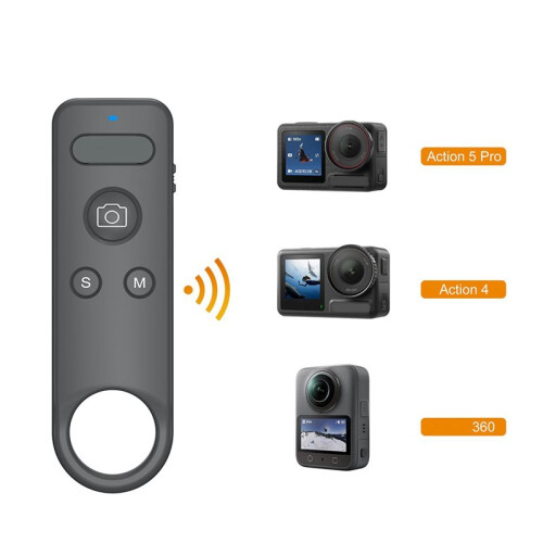 Wireless  Remote Control for  Action 5 Pro/4 & Osmo 360, Zoom Function Long Range Shooting Accessory 1