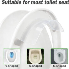 Spatbeschermer voor Toiletbril, Anti-Spat Plasbescherming, Urineafleider voor Jongens, Zindelijkheidstraining, Gemakkelijk Schoon Te Maken, Draagbaar