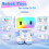 Intelligent Remote Control Robot Toy for Kids, Interactive Recording, LED Lights, Music, Dancing, Programmable Robot 3