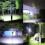 100W LED Outdoor Floodlight, Rechargeable, Adjustable Brightness for Camping 5