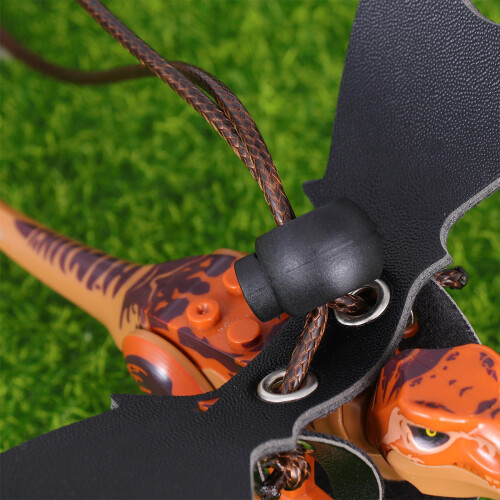 3Pcs Black Pet Traction Strap Durable Harness Pulling Rope for Lizards 2