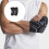 Adjustable Elastic Elbow Brace Breathable Nylon Texture-Black M 3