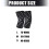 Adjustable Elastic Elbow Brace Breathable Nylon Texture-Black M 4