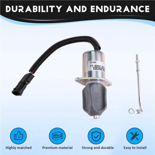 SA-3999-12 12V Fuel Shutoff Solenoid Valve for    Engine 2