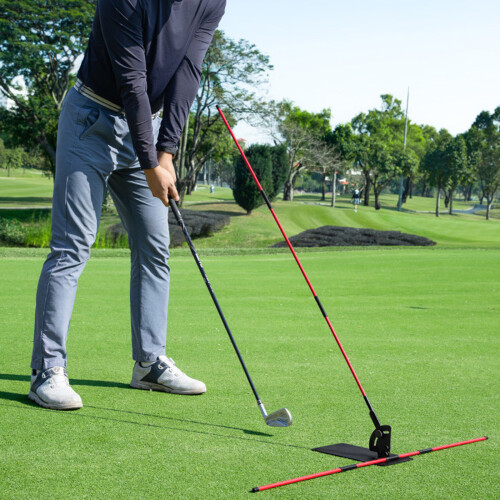 Professioneel golfuitlijningsstick-trainerhulpmiddel voor 1