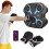 Music Boxing Machine with , LED Lights, Adjustable Height, Wall Mounted for Home Gym 7