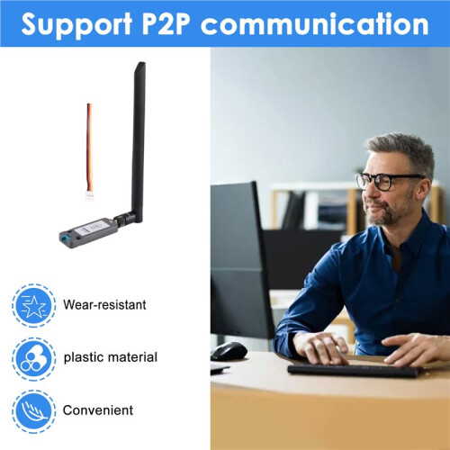 M5Stack LoRaWAN CN470 Frequency Band Communication Module STM32WLE5 Supports P2P Communication, for CN470 Frequency Band 2