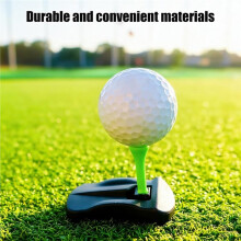 Scharnierende Turf Base V3 - Turf Tee voor Kunstgras, Inclusief Voorgesneden Tee-Assortimenten, Snelle en Eenvoudige Balopstelling, Onbreekbaar