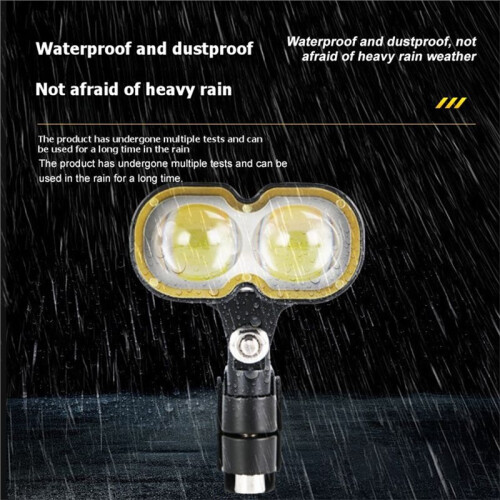 Driving Lights Motorcycle High-Brightness Hi/Lo  Auxiliary Light Spotlight External Modified for Motorcycle