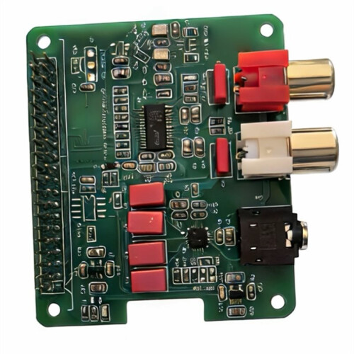 Rpi HiFi DAC Hat for Raspberry Pi for Raspberry Pi Zero, Zero W, 3B, 3B+, Pi 4 ,Pi 5 with the 40-Pin Connector 1