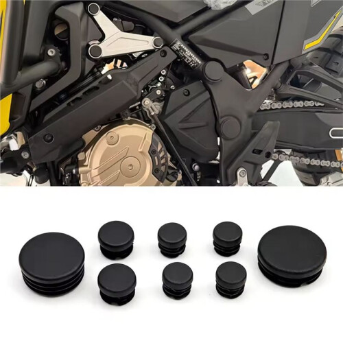 Motorcycle Accessories Frame Cap Frame Hole Cover Caps Plug Frame for Voge DS800X Rally 800DS Rally  800 X 1